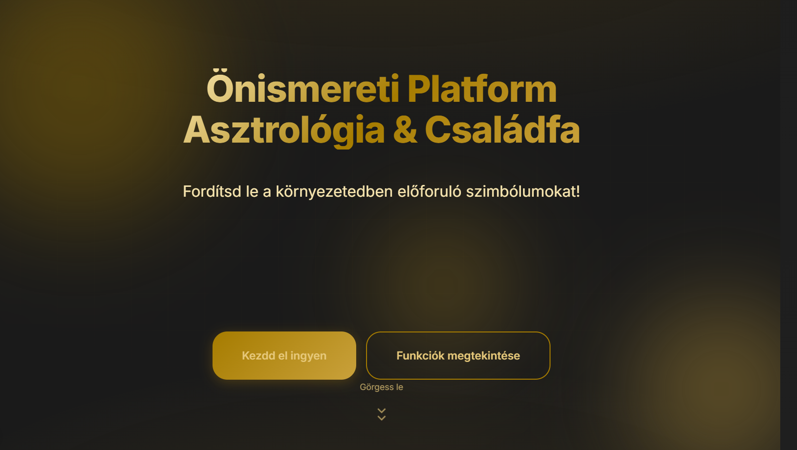 MindenEgység - Komplex Webalkalmazás